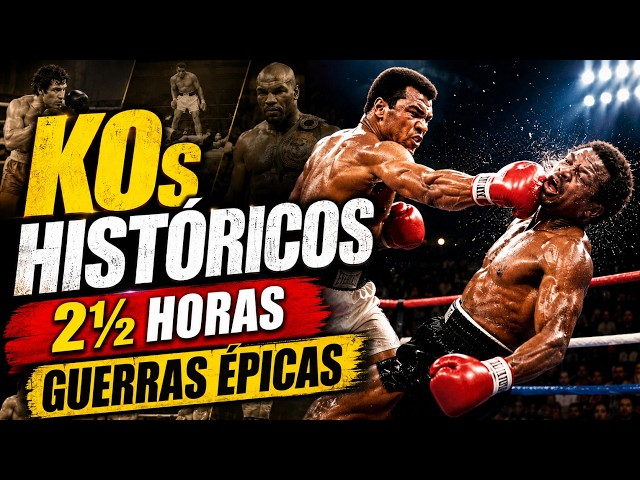 2 HORAS Y MEDIA de BOXEO 🔥 Peleas Históricas y KOs Espectaculares
