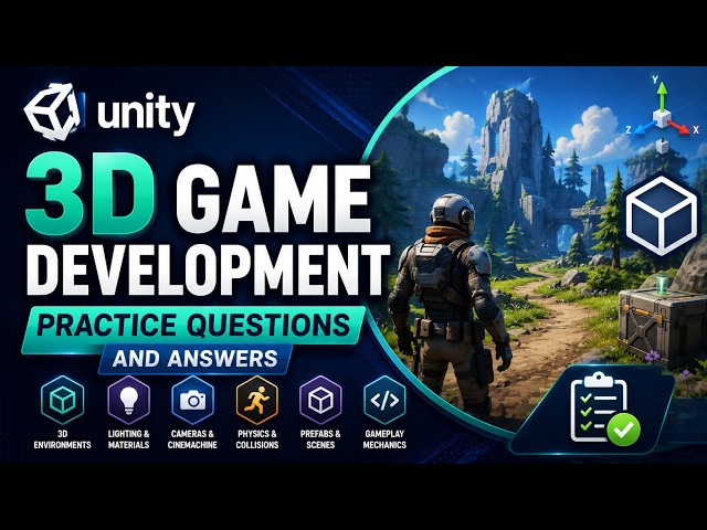 Unity 3D Game Development Practice Questions and Answers