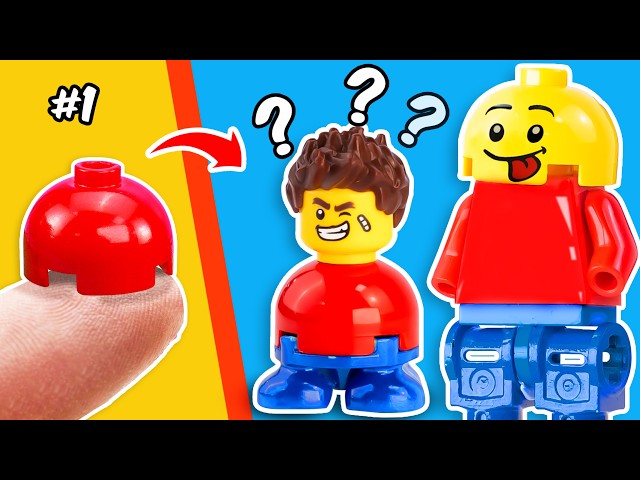 101 Ways to LEGO HACKS a Minifigure So Funny | FUNZ Bricks