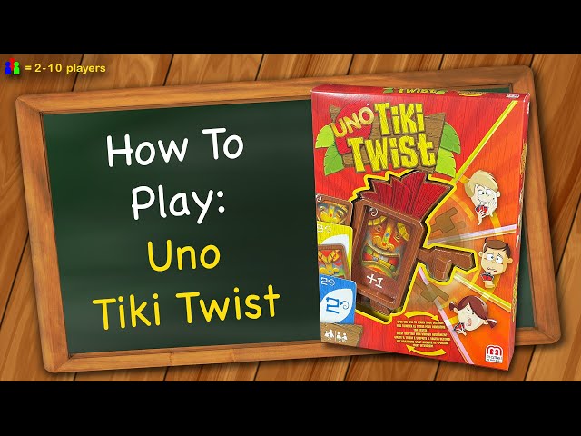 How to play Uno Tiki Twist