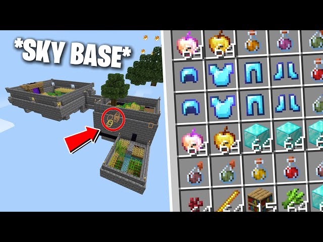 Finding *SECRET* Bases With X-RAY Hacks on Lifeboat Survival Minecraft