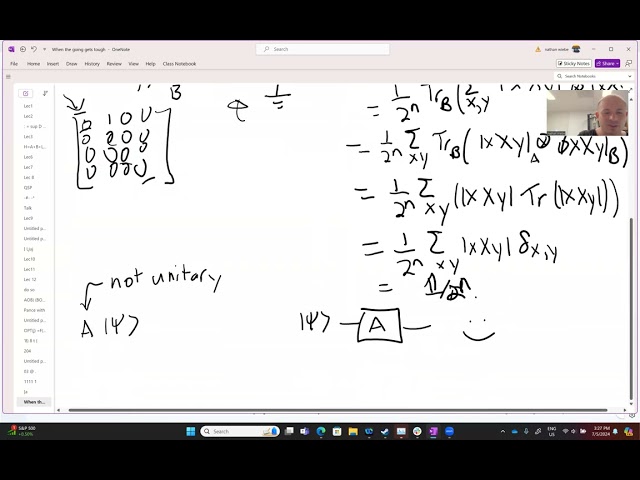 Block Encoding / QSP Lecture 1