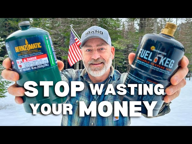 The Best Way to Quickly Refill 1 Pound Propane Tanks CHEAP!
