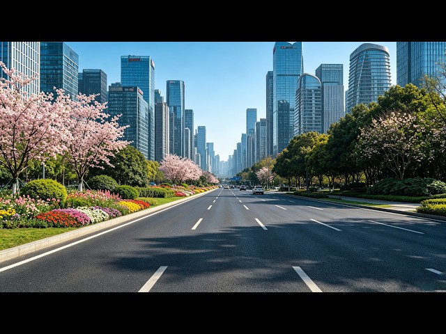 The World’s Longest Urban Avenue Looks Like This — Chengdu, China 4K Drive