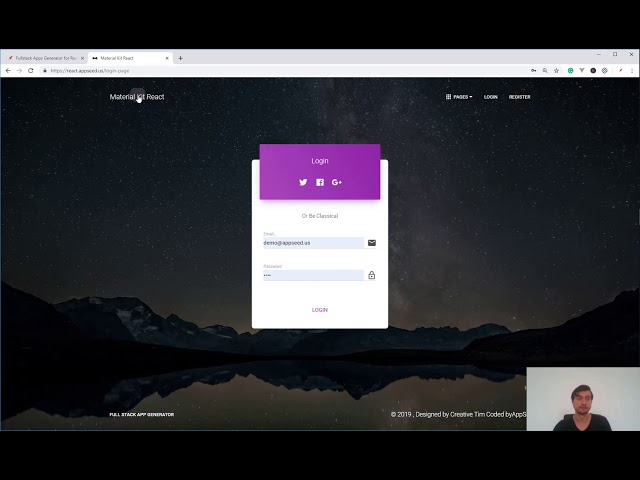 Build React / Express Full-Stack App in a few minutes