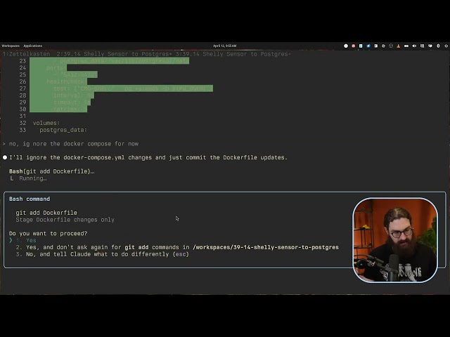 Claude Code messed up my UV Dockerfile. Two prompts fixed it.