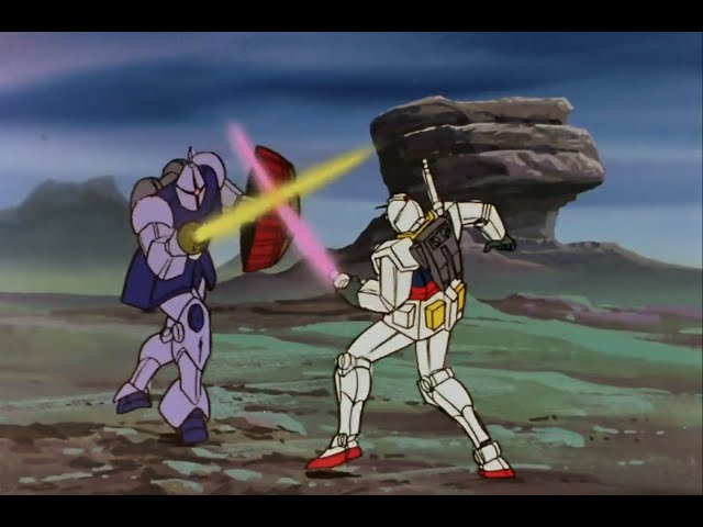 RX-78-2 Gundam vs. the Gyan - Mobile Suit Gundam 0079