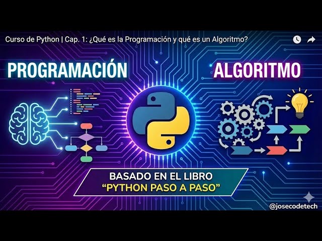 🧠 Python Course | Chapter 1: What is Programming and what is an Algorithm?