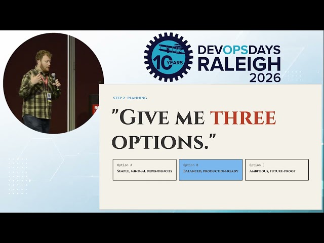 DevOpsDays Raleigh 2026: Steven Diamante - Make AI Coding Agents Build the Thing Right