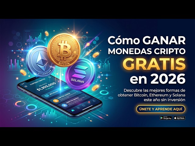 Cómo GANAR MONEDAS CRIPTO GRATIS en 2026 (EL MEJOR JUEGO)