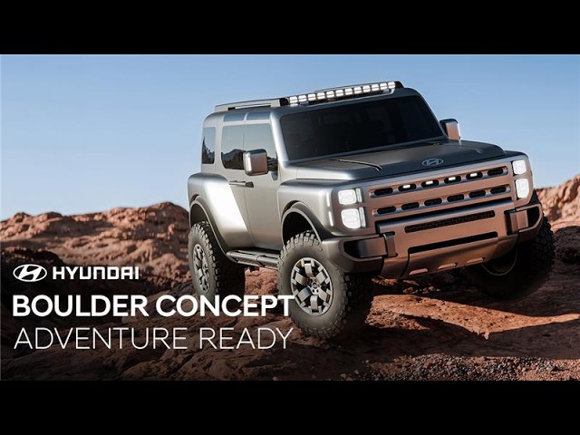 BOULDER Concept | NYIAS | Hyundai