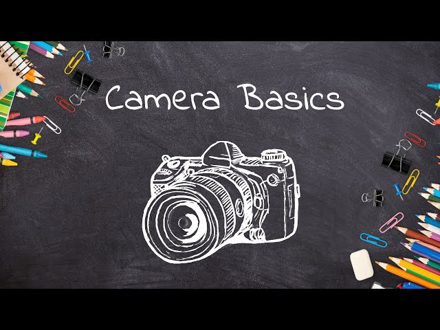 Back to Basics - Camera Basics for a Photo Booth