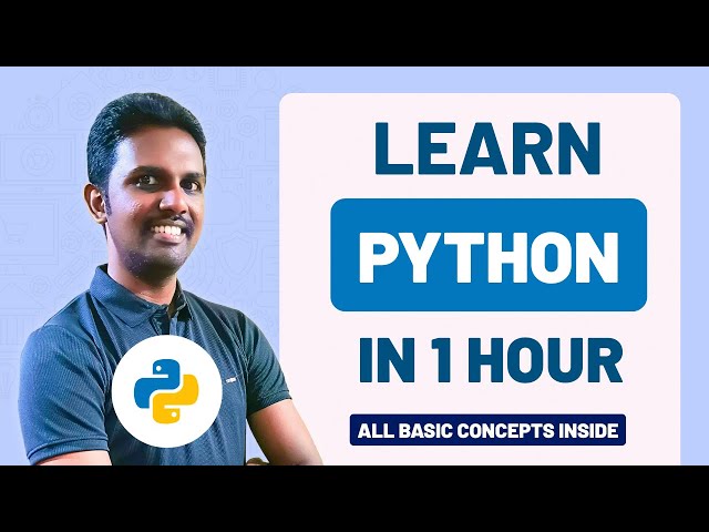 Python Crash Course in Tamil (2025) | Learn Python in 1 Hour
