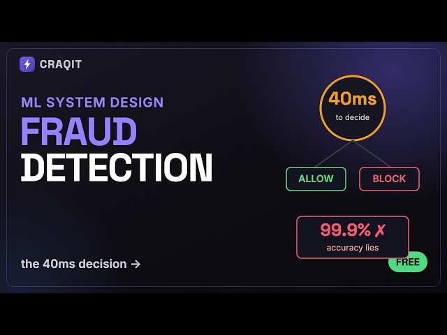 Design a Fraud Detection System — ML System Design Interview (Staff-Level)