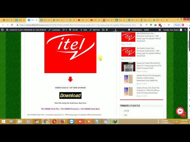 Download and Install iTel W5008 Stock Firmware ROM (Flash File)