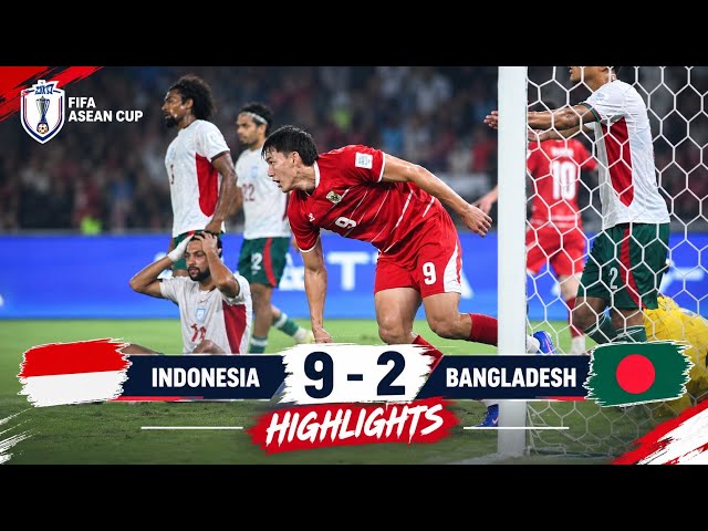Indonesia 9-2 Bangladesh | FIFA ASEAN Cup Highlights