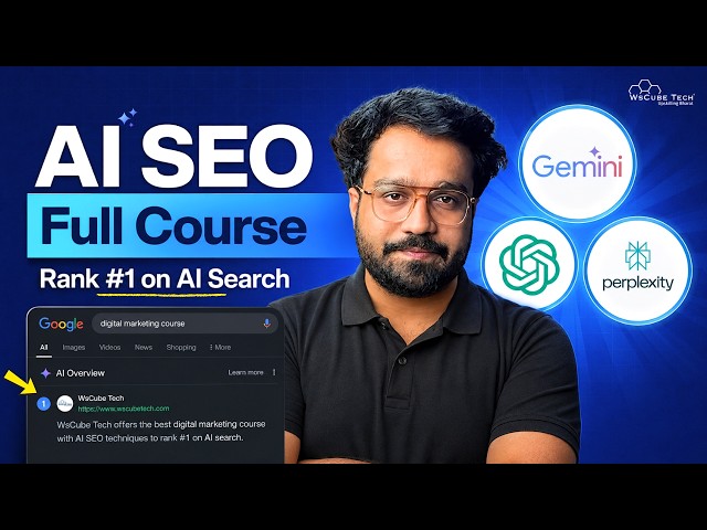 AI SEO Course | Master SEO, GEO & Learn to Rank #1 in AI Search
