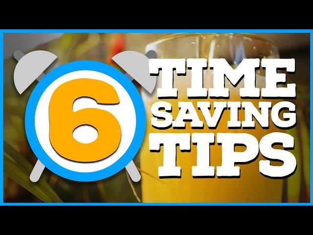 SIX TIME SAVING TIPS for Home Brewing ⏱