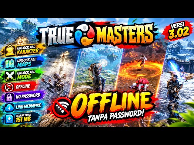 True Masters mod apk terbaru versi 3.02 new update mod apk  all unlock 