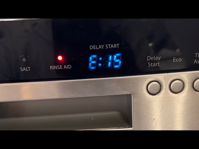 Solving Error Code E15 in a Kenmore Dishwasher. Replacing the Circulation Pump and eliminating leaks