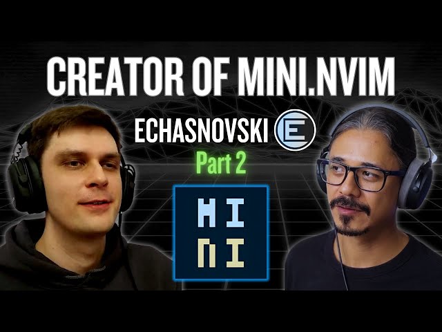 Echasnovski (pt 2): Linux, Terminals, and Tools (Ghostty vs Kitty, NixOS, Arch)
