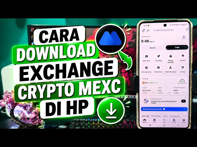 Cara Download Exchange Crypto MEXC di HP