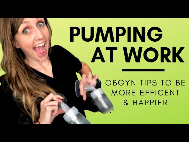 Top 5 Doctor Mom Tips for Pumping Breastmilk at Work