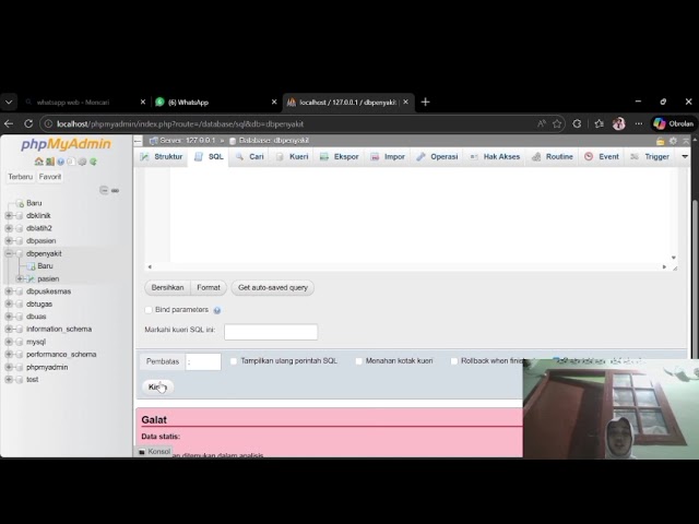 TUTORIAL MEMBUAT DATABASE MELALUI MYSQL DENGAN APK XAMPP (phpmyadmin)
