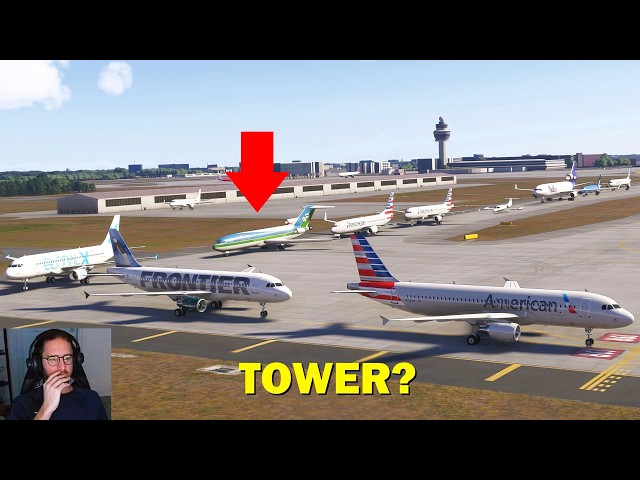 RUSH HOUR in Microsoft Flight Simulator *2024* (30+ Departures with ATC)