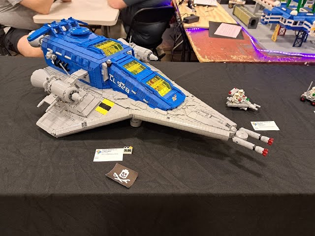 Train and Vehicle Builds at Virginia BrickFair Lego Fan Expo 2023 3D 180 VR