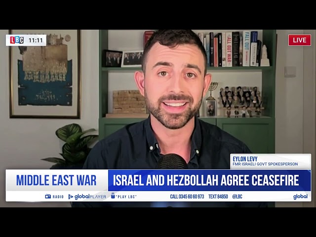 “This Is Not Armchair Analysis” | Eylon Levy on LBC (31 July 2026)