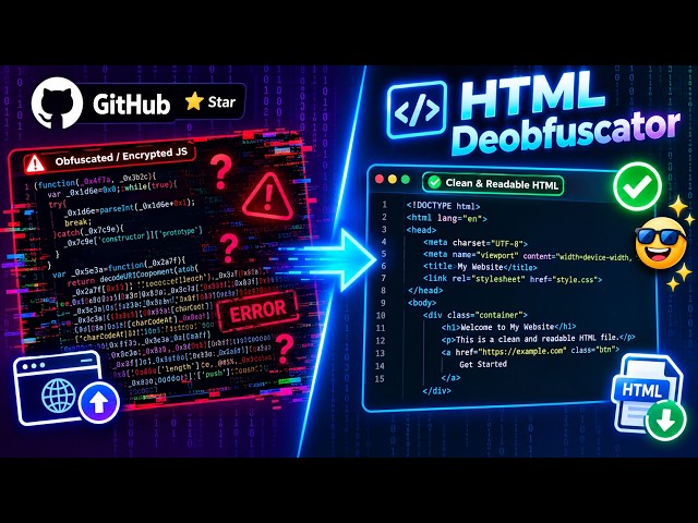How to Deobfuscate HTML Files Easily | PhpKobo Remover Web App