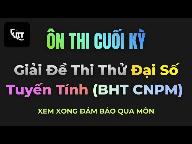 Solutions to the Linear Algebra Final Exam Practice Test (Software Technology BHT)