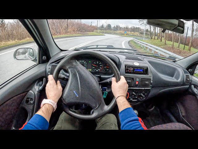 1999 Fiat Brava [1.2 16V 80HP] | POV Test Drive #1004 Joe Black