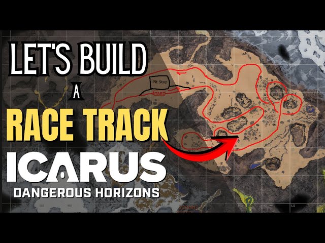 Let's Build a Race Track in Icarus
