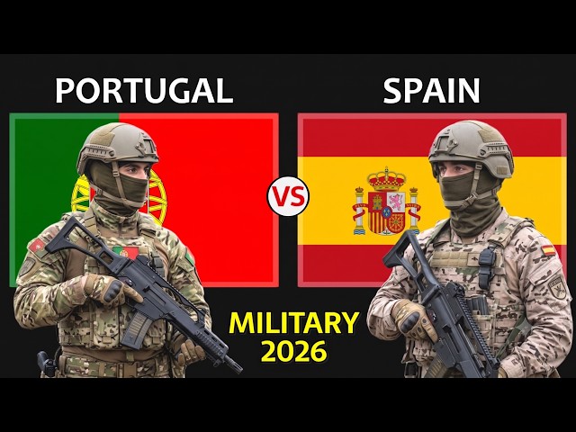 Portugal vs Spain - Military Power Comparison 2026
