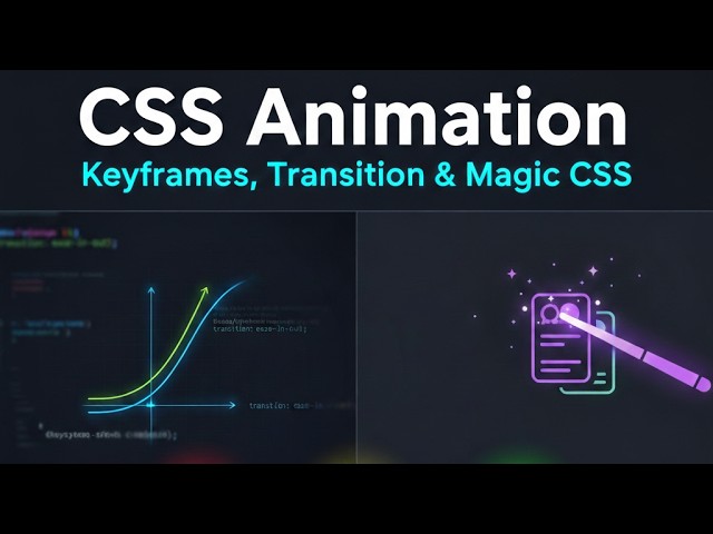 CSS Animation | Keyframes, Transition & Magic CSS