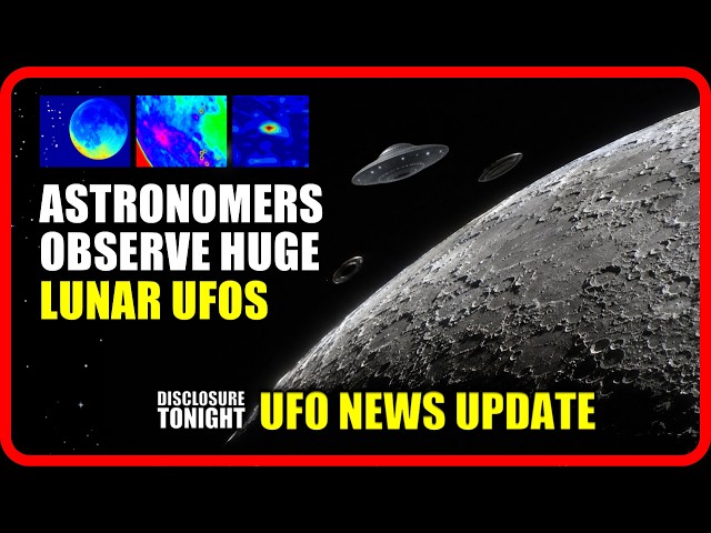 Bigelow briefed TRUMP on UFOS | Astronomers observe 20+ MASSIVE 40KM LUNAR SAUCERS  UFO NEWS UPDATE