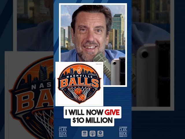 Clay Travis Offers $10M Bet: Las Vegas Aces vs. Boys High School Team + Nashville Balls Franchise