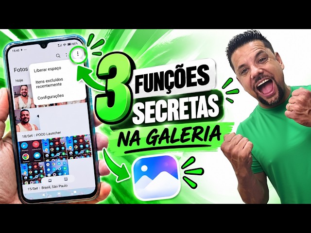 TRUQUE DE MESTRE! 3 Funções Escondidas na Galeria do Xiaomi HyperOS