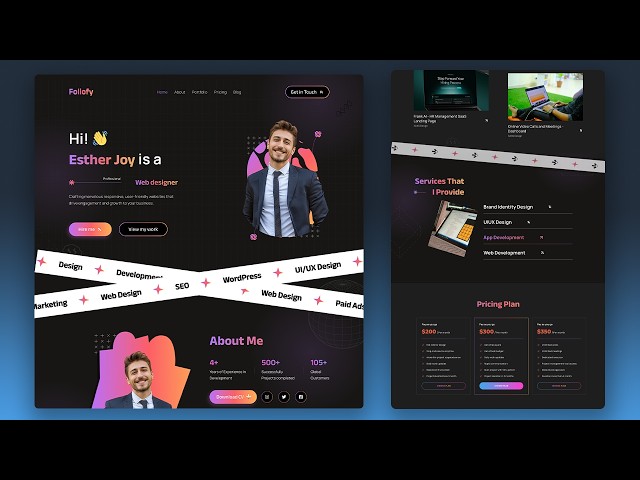 Build a Complete Personal Portfolio Website FREE 2025 (WordPress & Elementor Tutorial for Beginners)