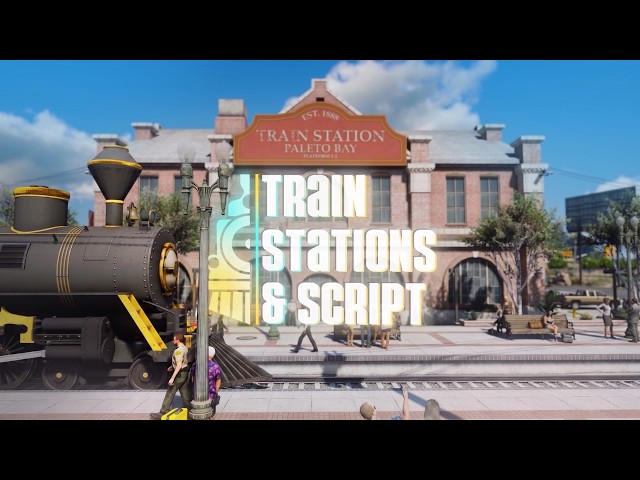 Train, Stations & Script | [FiveM Script & FiveM Mapping]