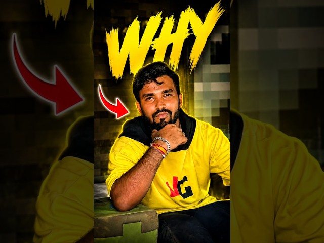 Why Techno Gamerz Stopped Playing Minecraft? 🤔 #minecraft #technogamerz