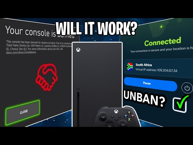 Can you UNBAN Xbox Console with VPN?