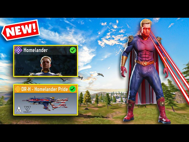 *New* HOMELANDER & Legendary DR-H 😍 Looks Amazing In COD Mobile
