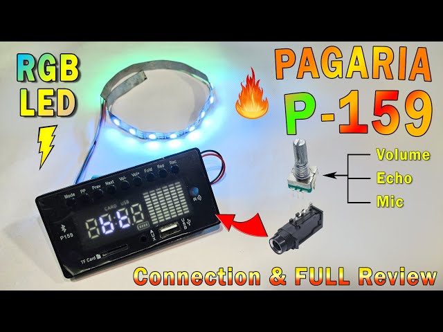 PAGARIA P-159 Bluetooth Module | Full Review, Features & Wiring Guide