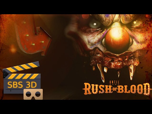 Until Dawn Rush of Blood [PS VR] - SBS 3D Video