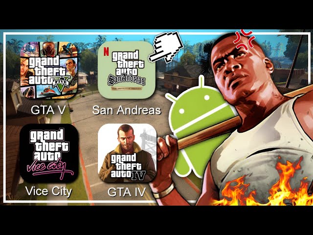 Probé TODOS los GTA para CELULAR 🤯🔥