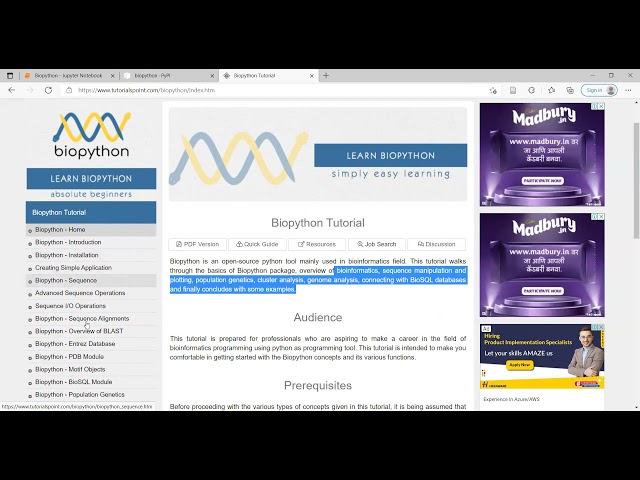Biopython
