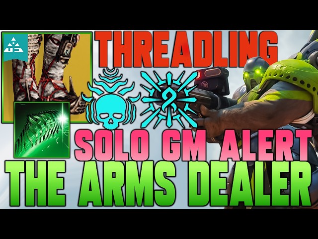 Prismatic Warlock Threadling Build | Solo Flawless GM Alert The Arms Dealer | Destiny 2 Swarmers
